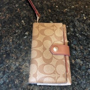 Coach clutch wallet